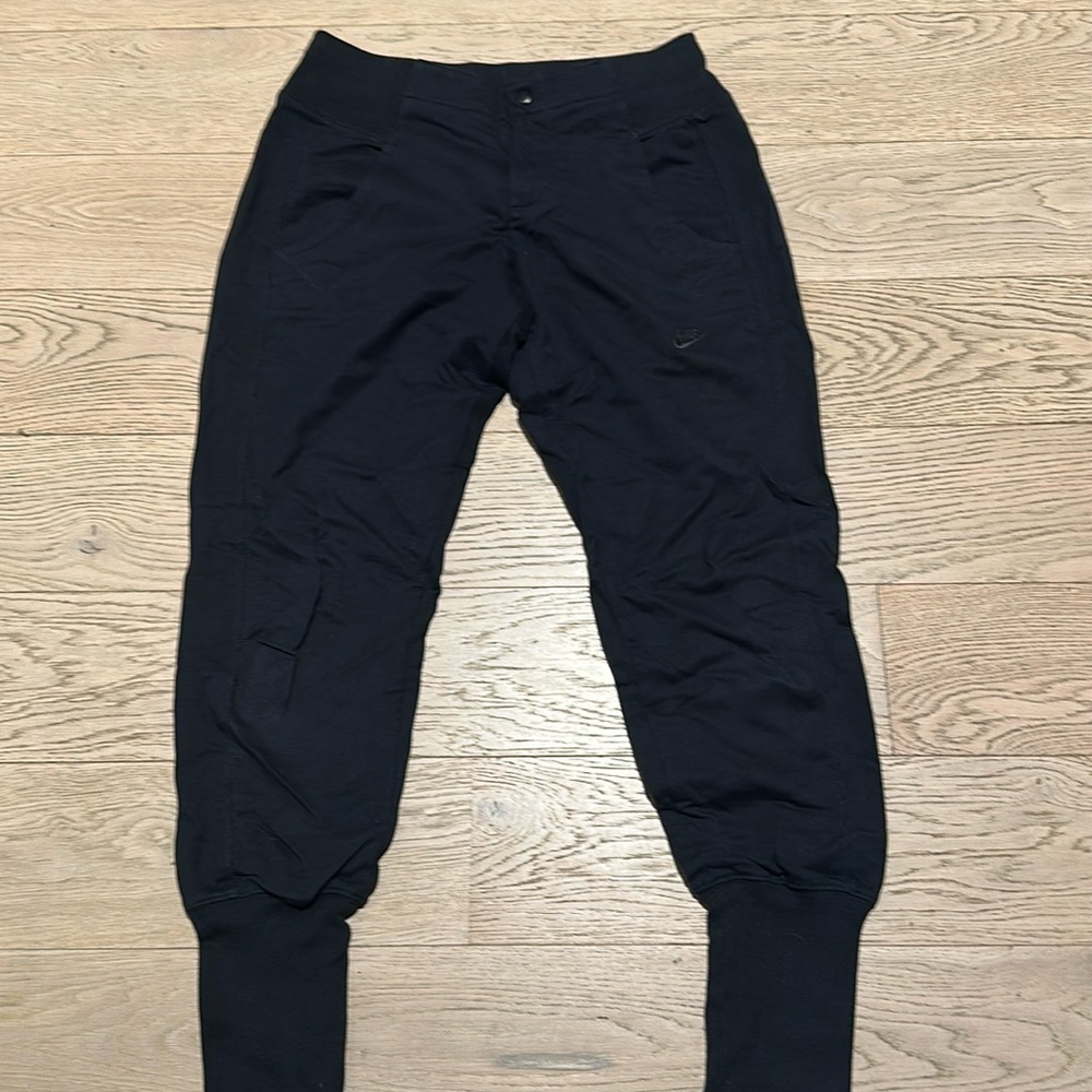 Nike black joggers women size small